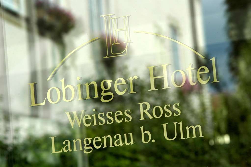 Lobinger Hotel Weisses Ross Langenau Exterior photo